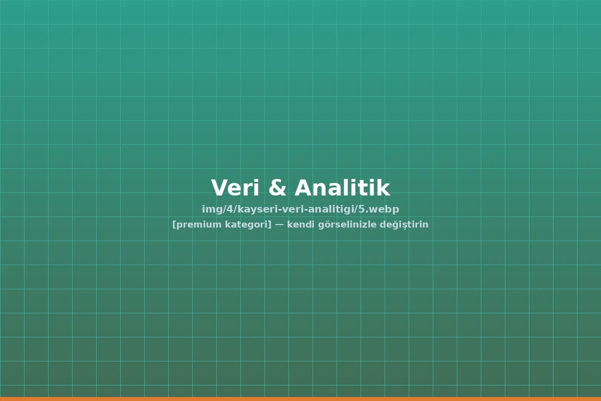 kayseri power bi çözümleri — Veri & Analitik | ACC Teknoloji Kayseri