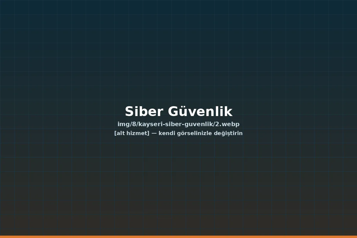 Güvenlik denetimi ve sızma testi — kayseri siber güvenlik | ACC Teknoloji Kayseri